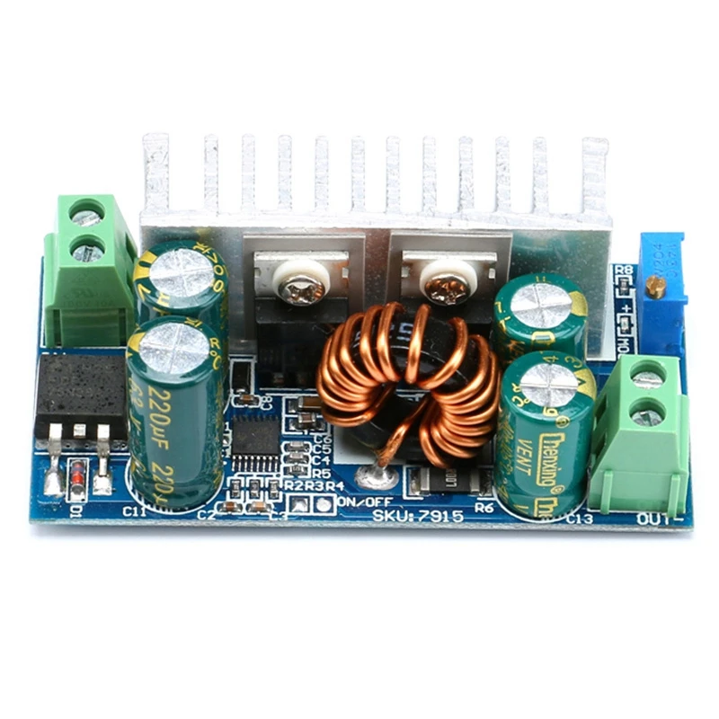 10A Adjustable Step-Down Power Module, Synchronous Rectification DC-DC Converter For Solar Electric Vehicles