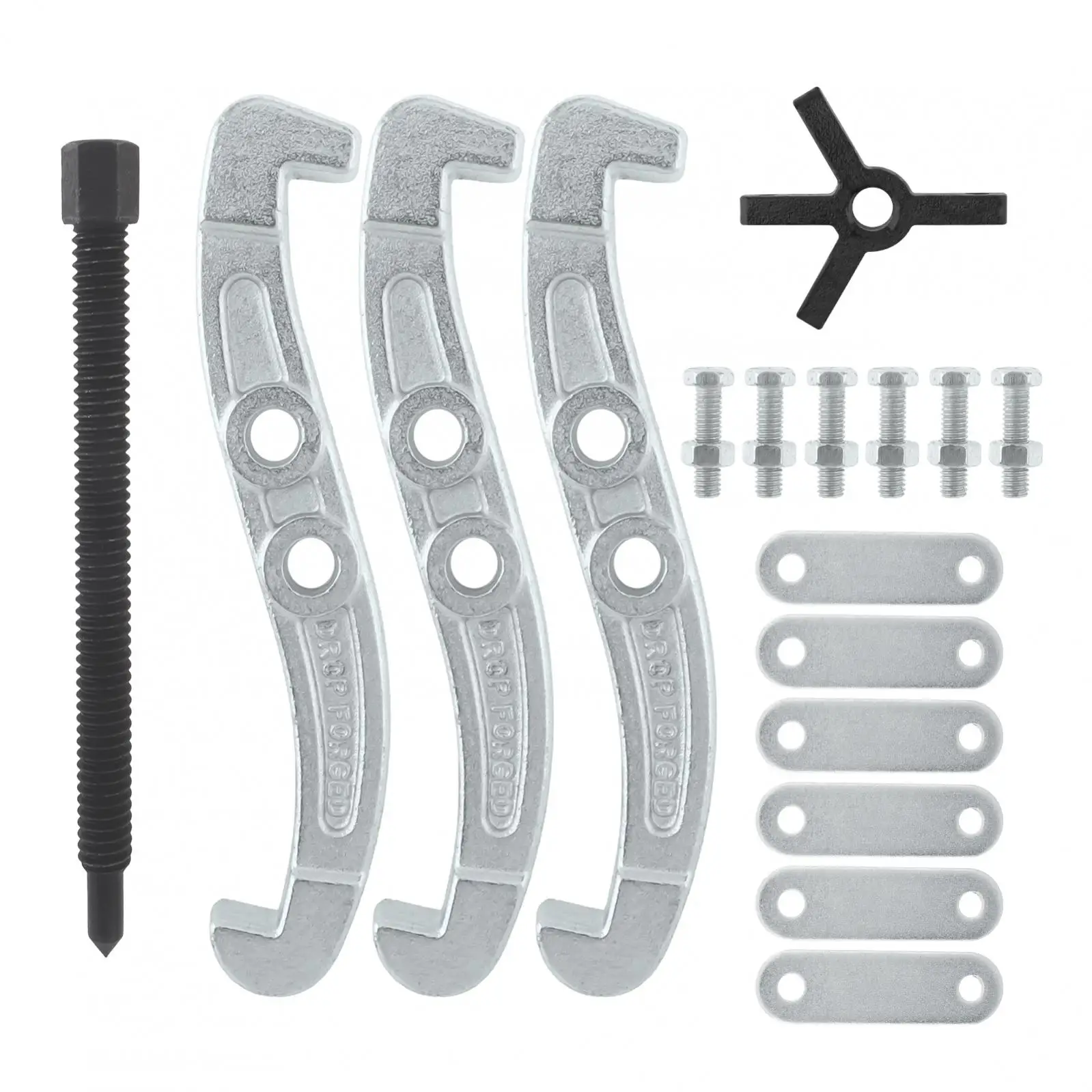 

3/4/6/8/10 Inch Three Claws Gear Puller High Carbon Steel Forging Claw Puller Removal Tool for Gears / Pulleys / Bearings