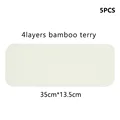 bamboo terry 5pcs