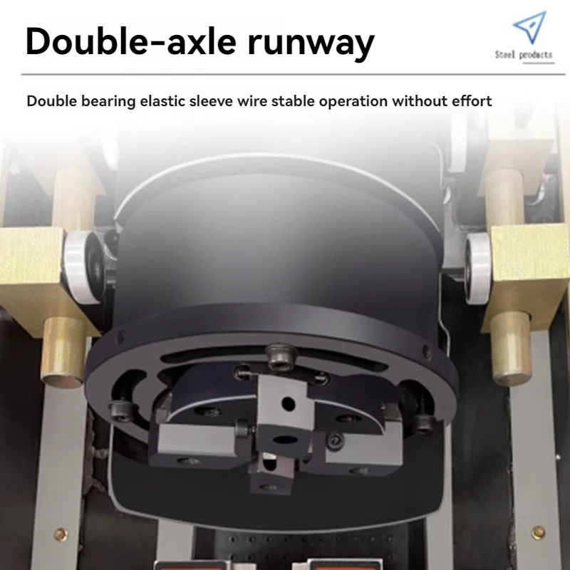 Máquina de roscado de barras de acero de rosca recta de alta velocidad, CNC inteligente, totalmente automática, Motor de núcleo de cobre