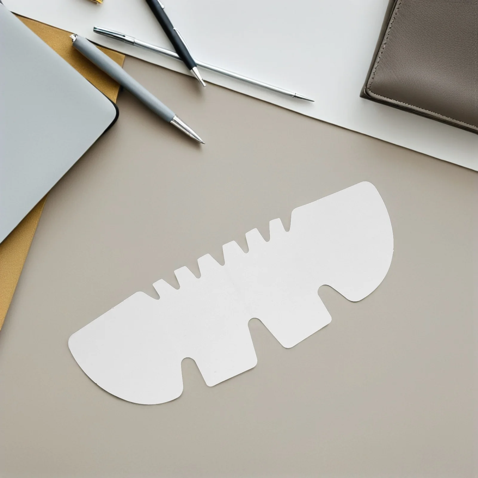 100Pcs Hat Insert Baseball Cap Cardboard Shaper Double Sided White Support for Cap Shape Preservation Home Travel Use