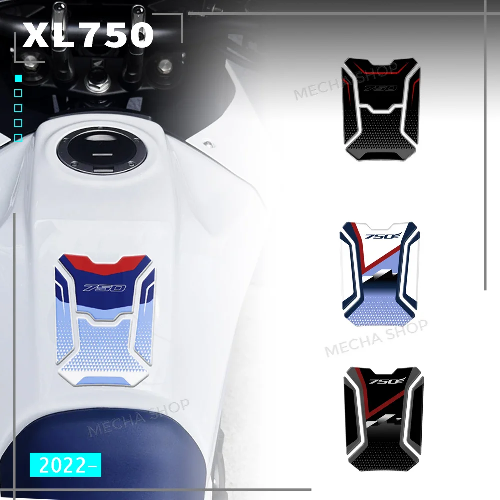 For XL750 Transalp 2025 Fuel Tank Pad Protection Kit  Motorcycle Accessories 3D Resin Stickers