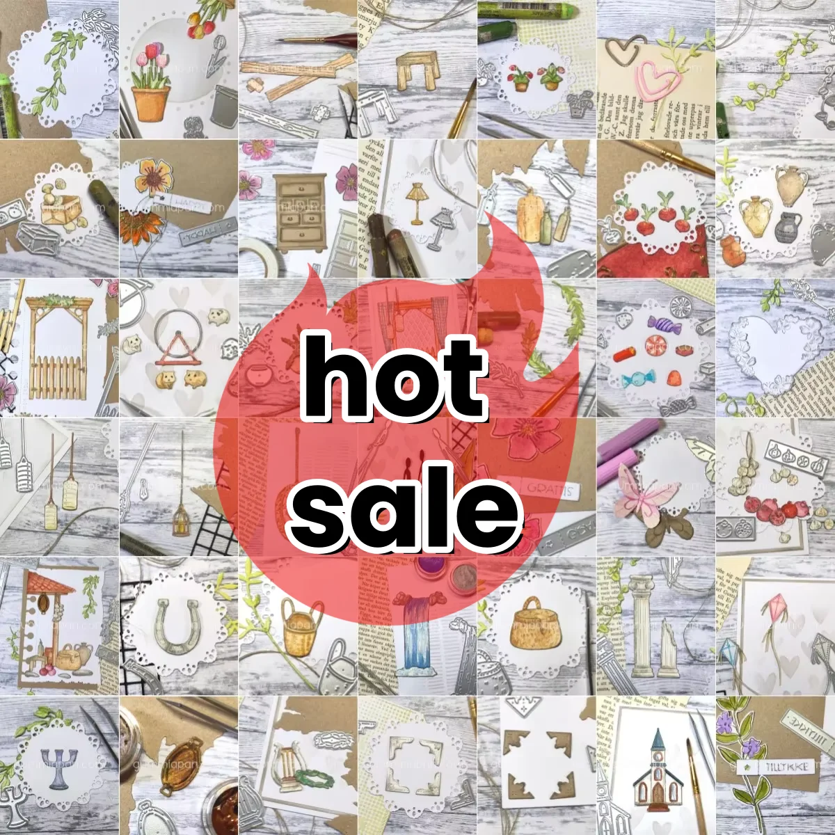 

Potted Plants Furniture Metal Cutting Dies For DIY Scrapbook Craft Decoration Embossing Template Supplies Greeting Card Handmade