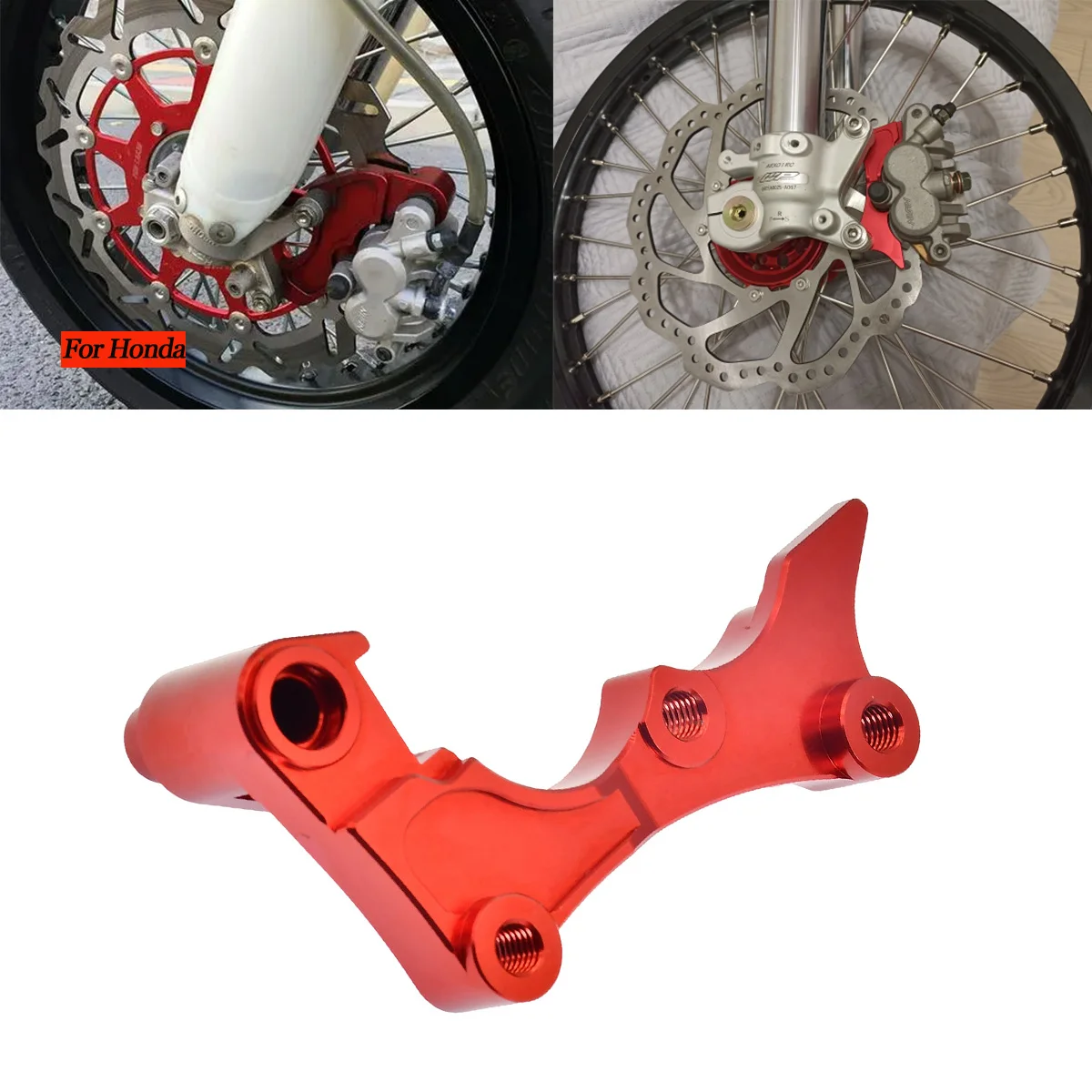 

Motocross 270MM Brake Caliper Adapter Bracket For HONDA CRF250R CRF450R CR125 CRF250X CRF250X CRF450X CR CRF 125R 250X 450R 450X