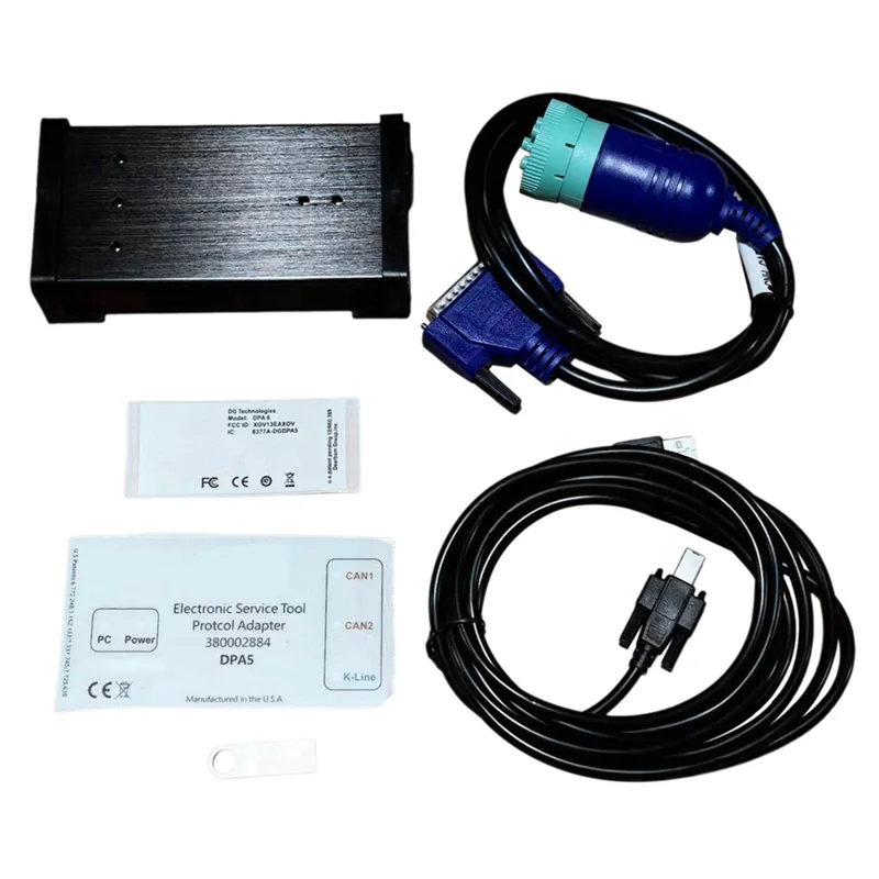 

Leading-Edge-Truck Tool DPA5 V8.6 For New Holland Electronic Tool K-LINE Cable EST Engineering DPA 5 V8.6 Support J2534 TRUCK SC