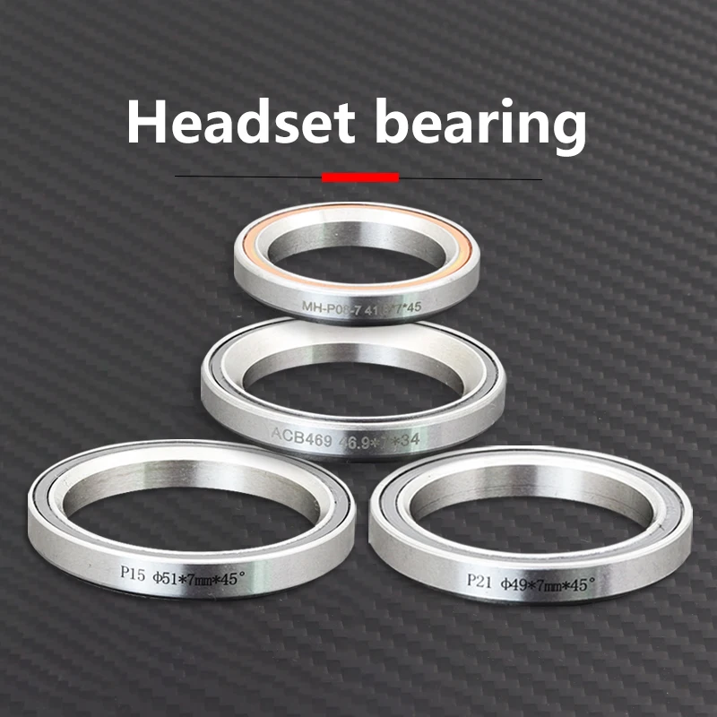 Bike Headset Bearing 38 39 41 41.8 44 46.9 49 51 52mm General Repair Bearings Road MTB Steering Bearings Bicycle Accessories