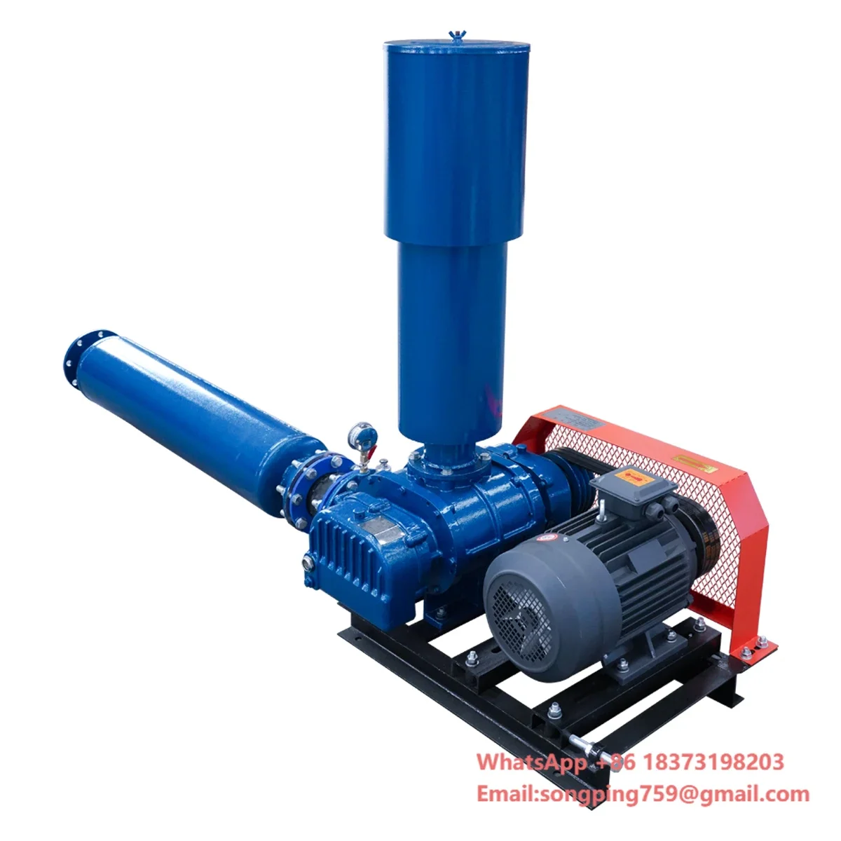 

Electric Fish Pond Oxygenation Aerator Cast Iron Supercharger with OEM Support 220V AC Roots Sopladores for Fish Farming