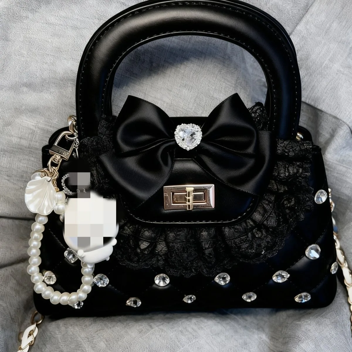 

bags for woman Lolita cosplay accessories y2k Female bags luxury bags designers high end bag new in handbag bow fashion shoulder