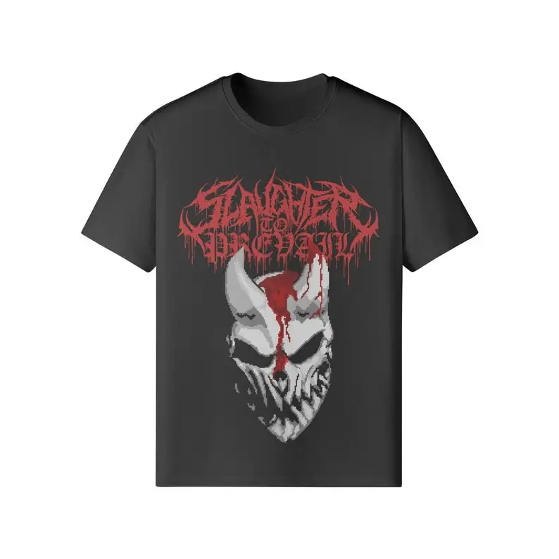 

Slaughter to Prevail Deathcore clothing Gothic clothes Dark Cottagecore Edgy clothing Punk Alt Clothing tshirt