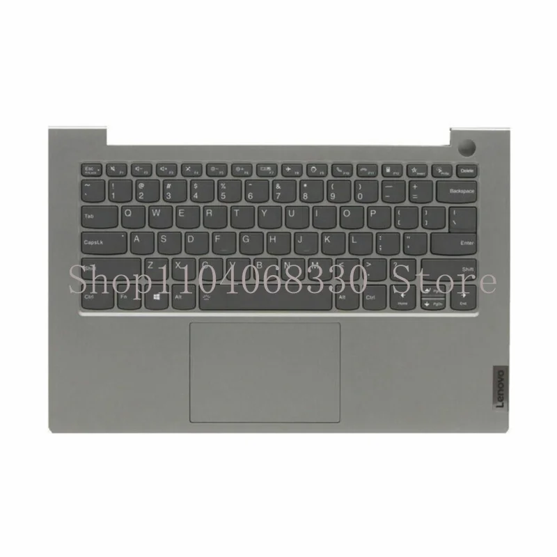 

NEW Palmrest Backlit Keyboard For Lenovo ThinkBook 14 G2 14 G3 Touchpad Silver gray