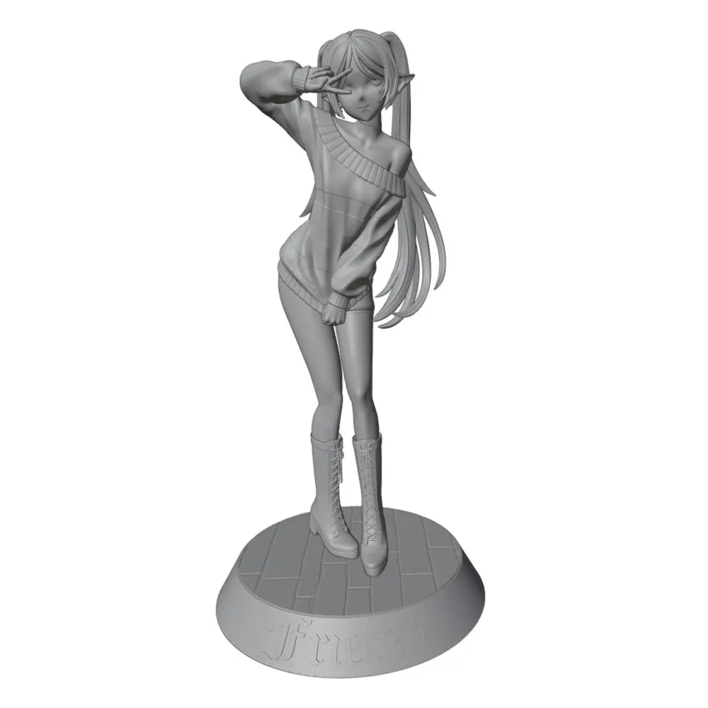 75mm --250mm Sexy Girl Resin Model Kits GK Miniature 3D Printed Gray Model Figurine DIY Doll Model Unassembled And Unpainted