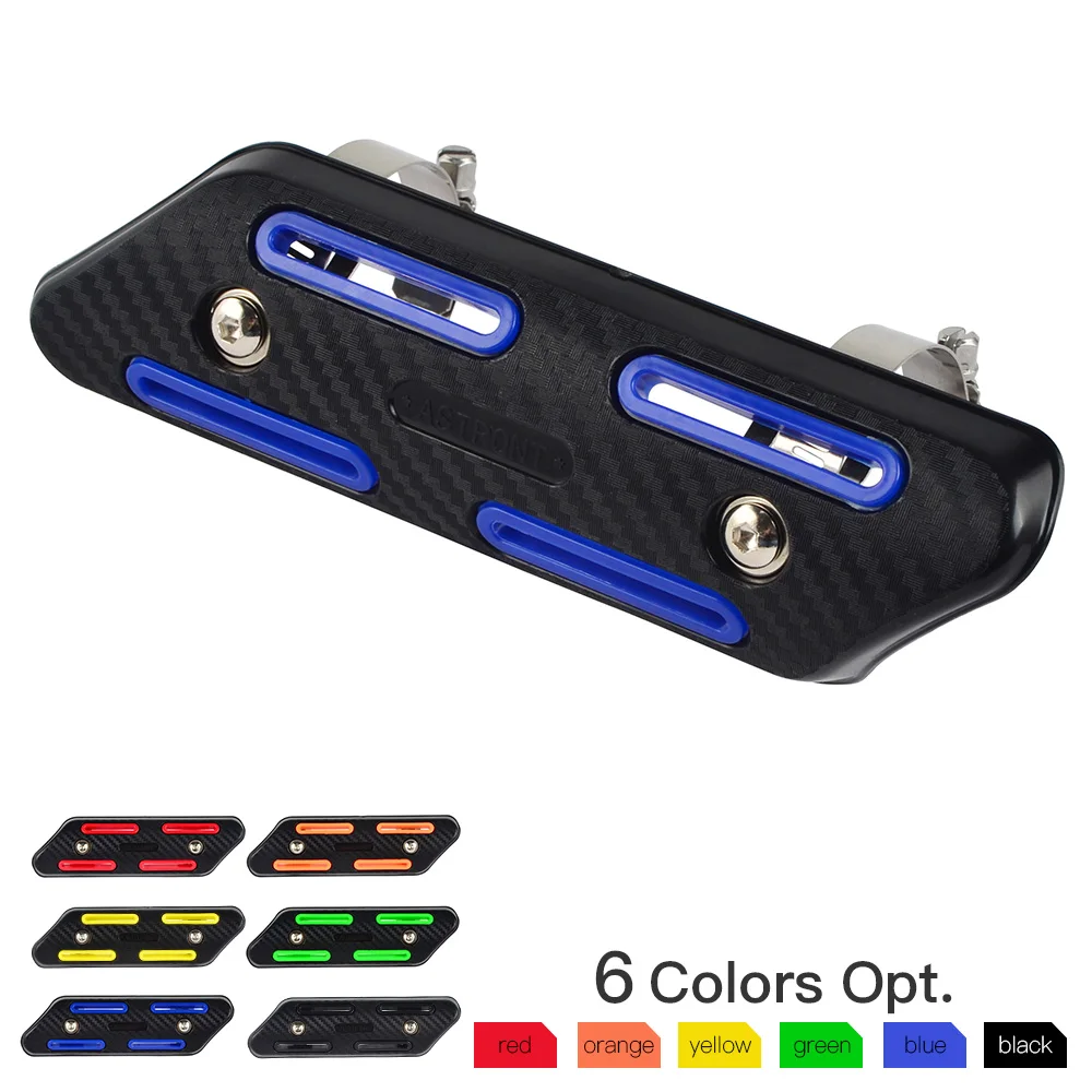 

Exhaust Muffler Pipe Heat Shield Cover Guard Protector For Yamaha YZF250 YZF450 YFZ250 YFZ450 WRF250 WRF450 Kawasaki KXF 250 450