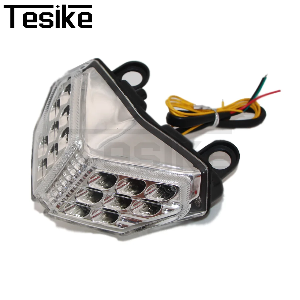 

For Ducati Superbike 848 2008-2014 Streetfighter 1098 1198 2007-2013 2011 2012 LED Taillight Turn Signals Lamp Tail Light