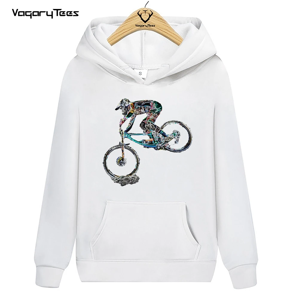 Newest Bicycles  s Print Hoodies Sweatshirts Men downhill   biking Print sports Hoodies Geek Style Tops Pullovers