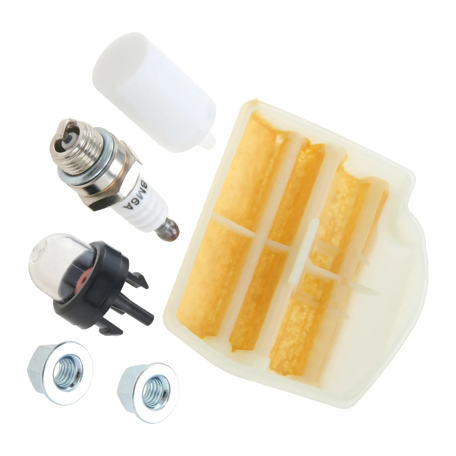 Chainsaw Fuel Air Filter Tune Up Kits for Husqvarna 445 450 445e 450 Rancher 450e II 450 II Series 544080803 503443201 531309681