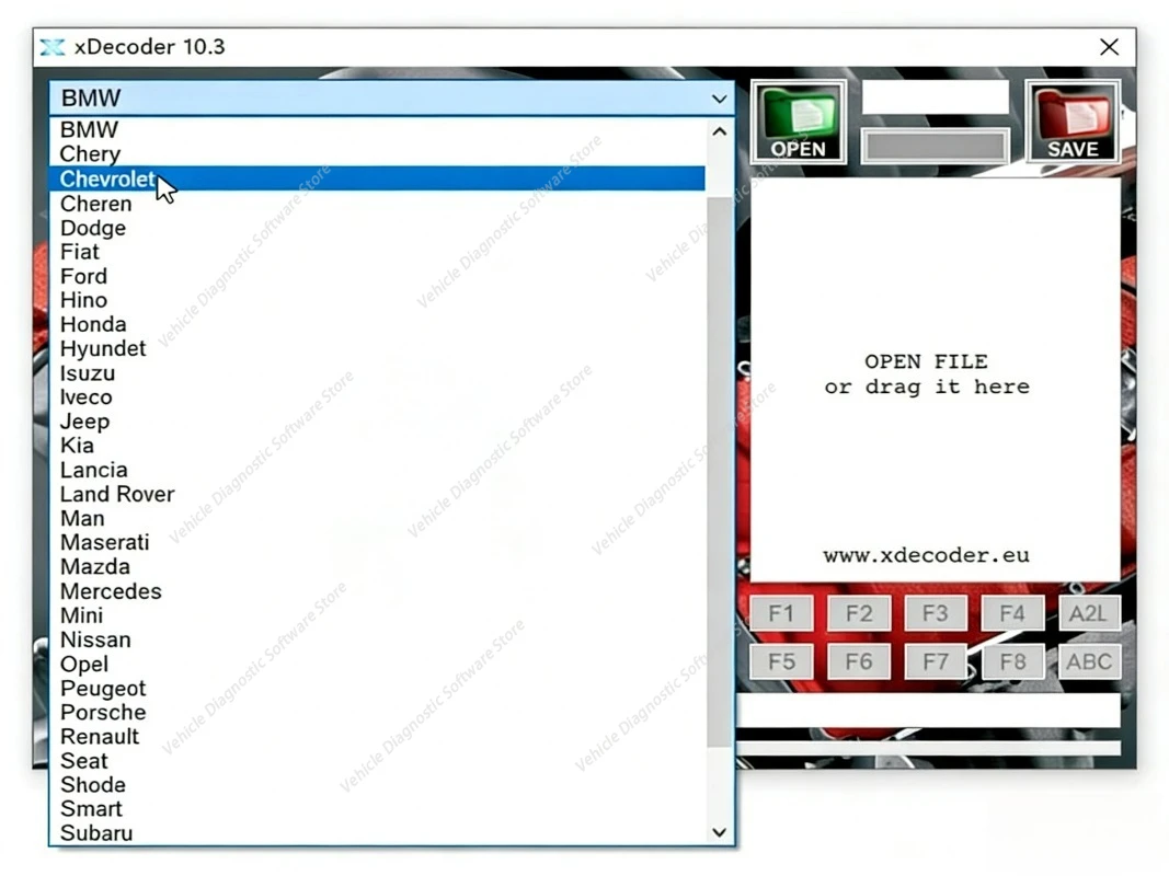 Picture 4: Xdecoder 10,3 For DTCOFF  DTC OFF AETOOL IMMO REMOVER V1.3  Reset Unlock Remove Turn OFF Immo CODE  ECU Dump Calculate PIN
