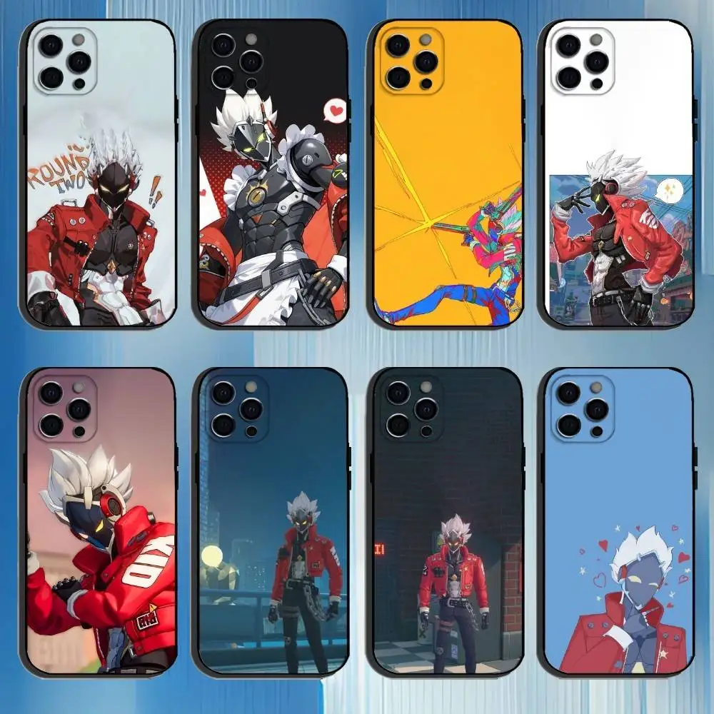 

B-Billy K-Kid ZZZ Phone Case For iPhone 16,15,14,13,12,11 Plus,Pro Max, Others Soft Black Cover