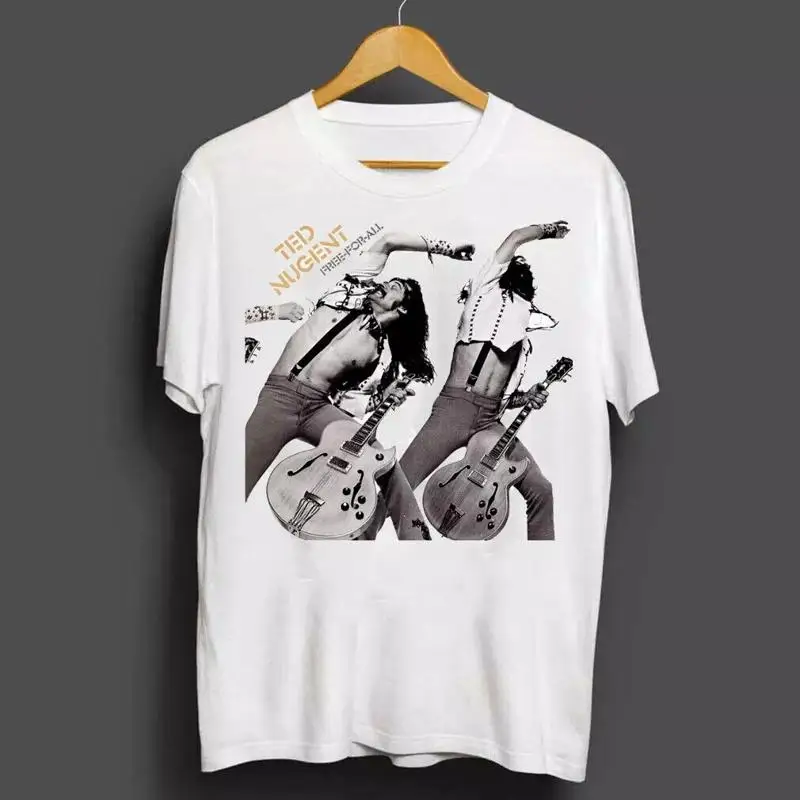

Футболка Ted Nugent Free For All в полный размер S M L 2345Xl Webp
