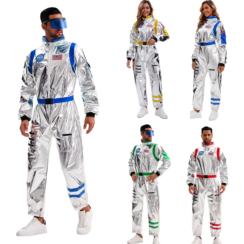 

Cosplay Space Suit Pilot COS Astronaut Costume Halloween Show Costume Men's and Women's Wandering Earth Astronaut Clothes