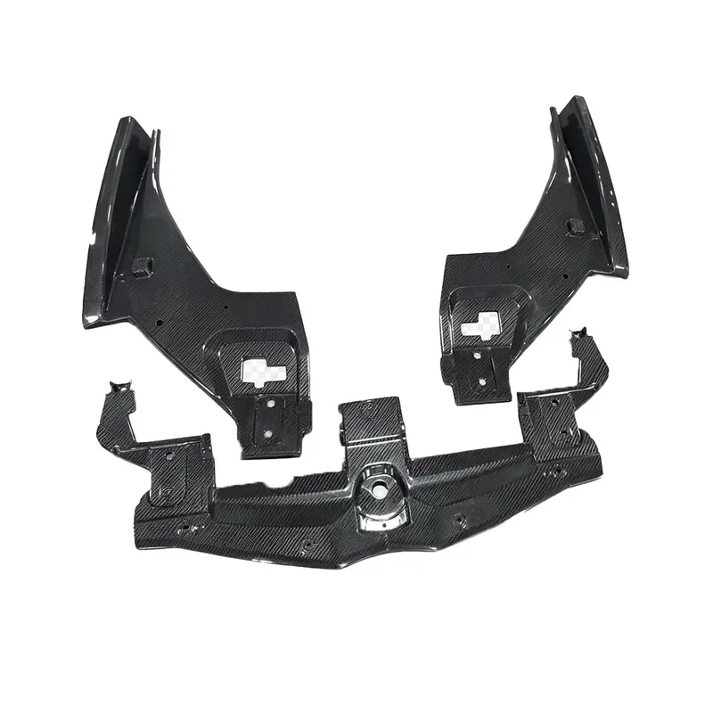 Dry Carbon Fiber Engine Bay Cover 3PCS Engine Compartment Trim Kits for Urus Interior Engine Decorative Parts