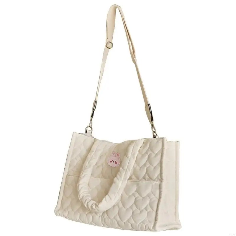 

95AE Embroidery Animal Pattern Shoulder Bags Multiple Compartment Crossbody Bag