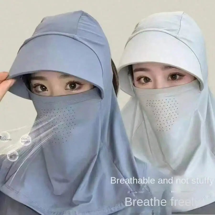 

UV Protection Face Mask With Hat For Outdoor Sports Beach Travel