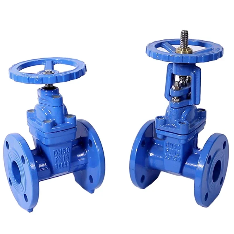 MADE IN CHINA PN10 PN16 Z45X BS5163 Soft Seal flange ductile iron gate valve