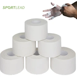 Sportband aus 100 % Baumwolle für Boxen, leicht reißen, nicht reizend, Klebeband, Muskelgelenkschutz, Verletzungen, Fußball, Sport, 1 Rolle