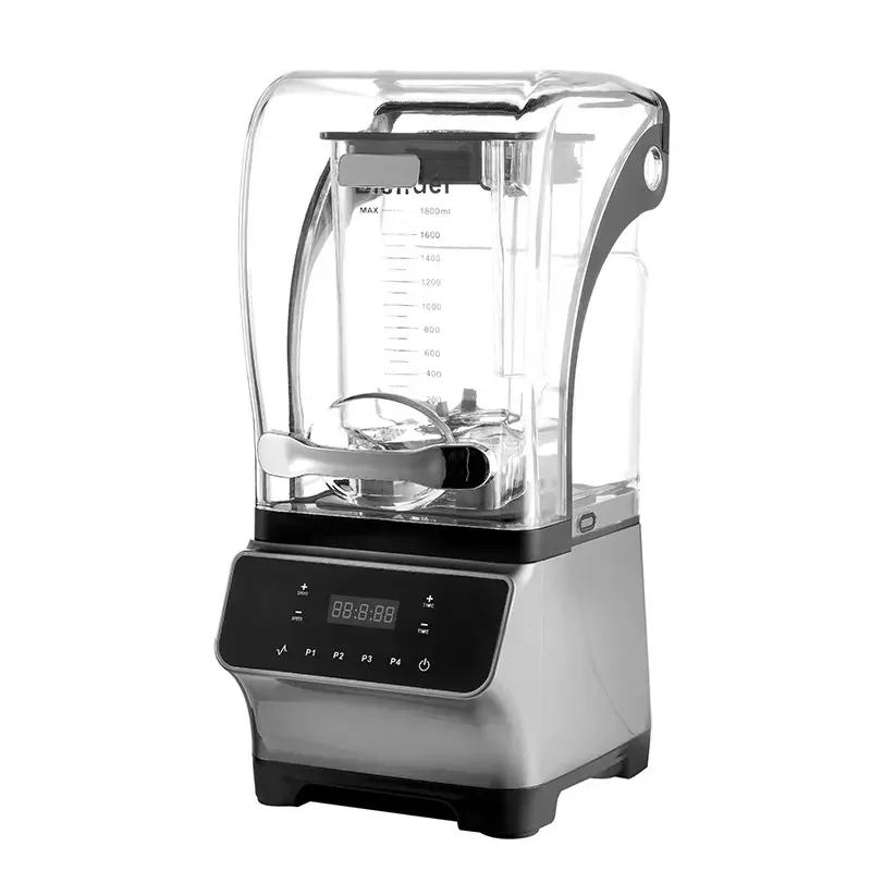 Commercial Sound Proof Blender Digital Strong Blender Professionnel Blender Commercial 220Vblender