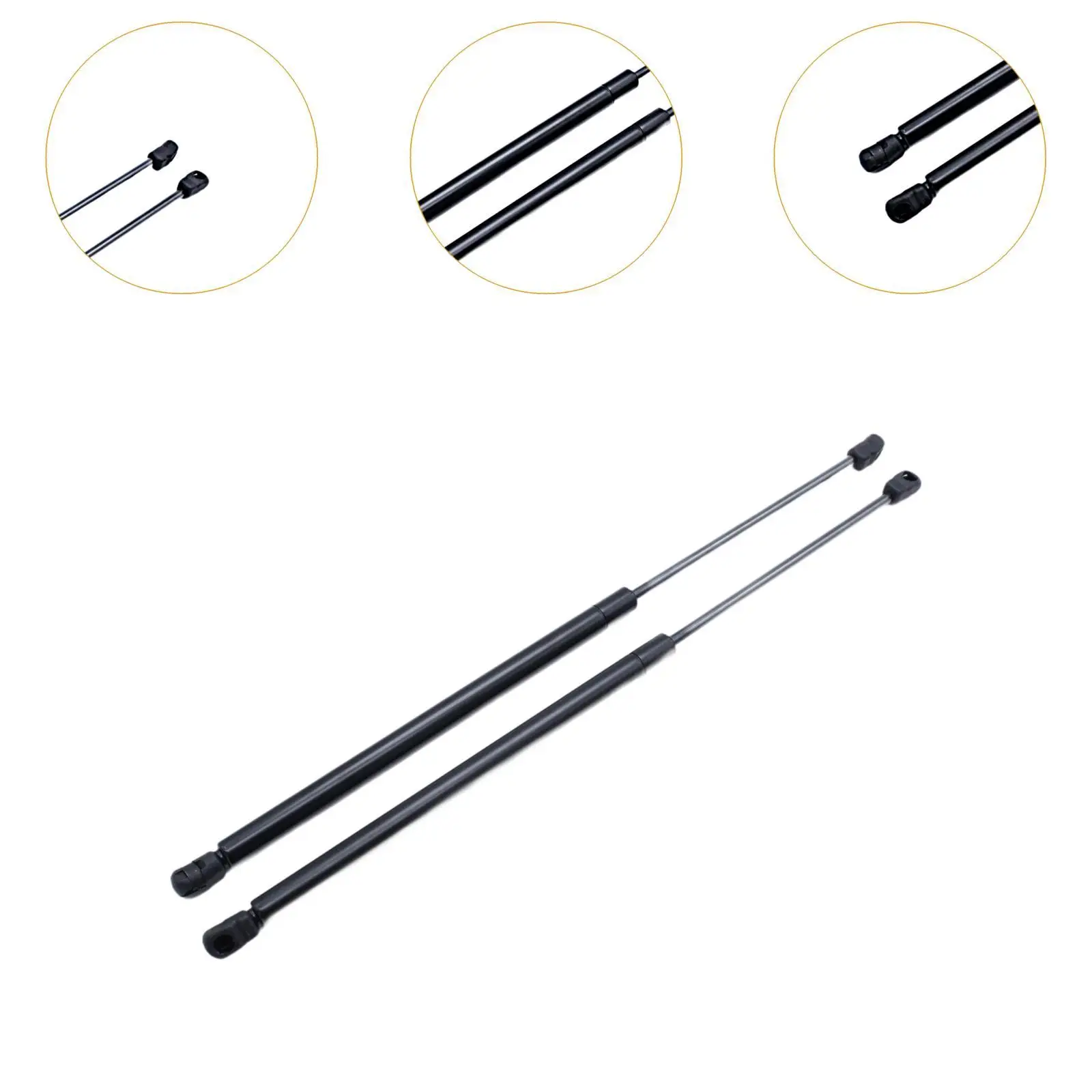 2Pcs Tailgate Gas Spring Struts Direct Replaces Professional Spare Parts for 1998-2004 90579440 A0382 at19004 Accessories