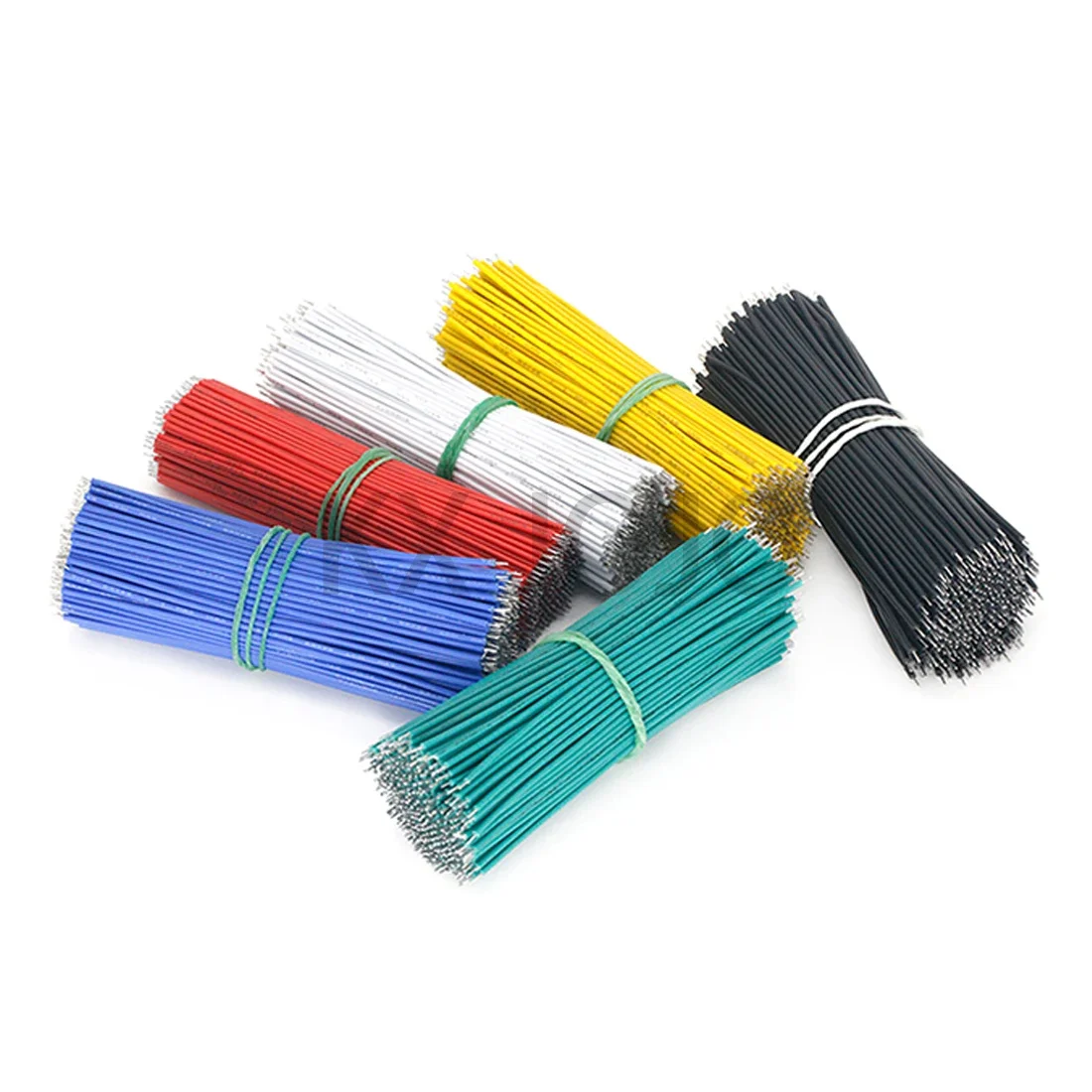 PCB Solder Cable 24AWG 10/15/20cm Thread Jumper Wire Electronic Connecting Wire Double-end Tinning 100pcs 3