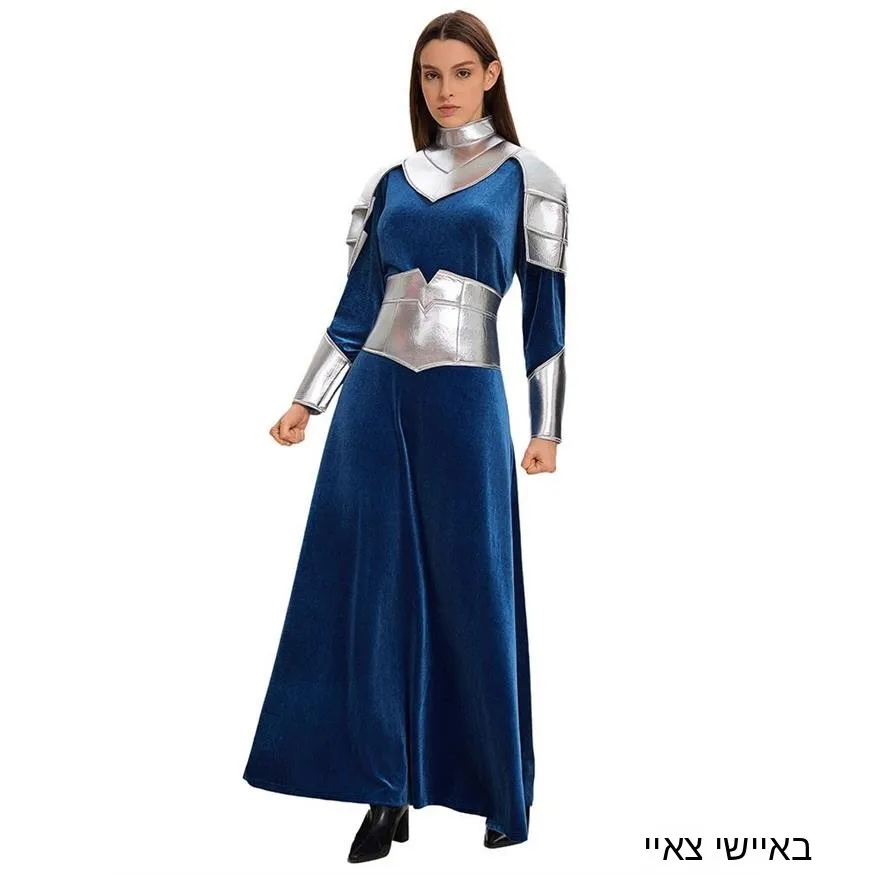 Halloween New Style Robot Warrior Costume Tech Movie Space Suit Machine Cop Women's Clothes Outerwear Fashionable Trendy