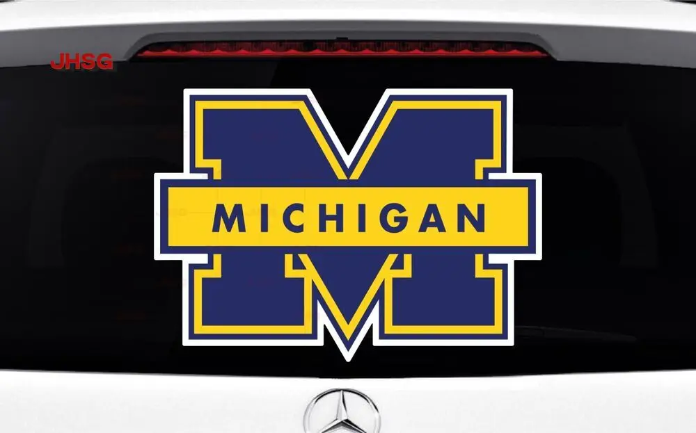 Michigan Wolverine Vinyl Decal Sticker~Suitable for Cars, Walls, Hole Panels - Vehicle Exterior Decorative Accessories