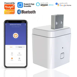 Tuya Smart Bluetooth Gateway Wireless Hub dual function Smart USB Charging App Remote Control Support Works Alexa Google Home