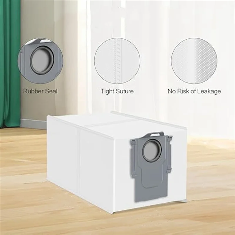 24 Dust Bags For Roborock Q Revo/Qrevo S/Qrevo Pro/Qrevo Plus/Qrevo Master/Qrevo Curv/S8 Maxv Ultra/Saros 10/Saros 10R-Best Sell