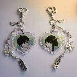 matching sawako & kazehaya keychains kimi no todoke