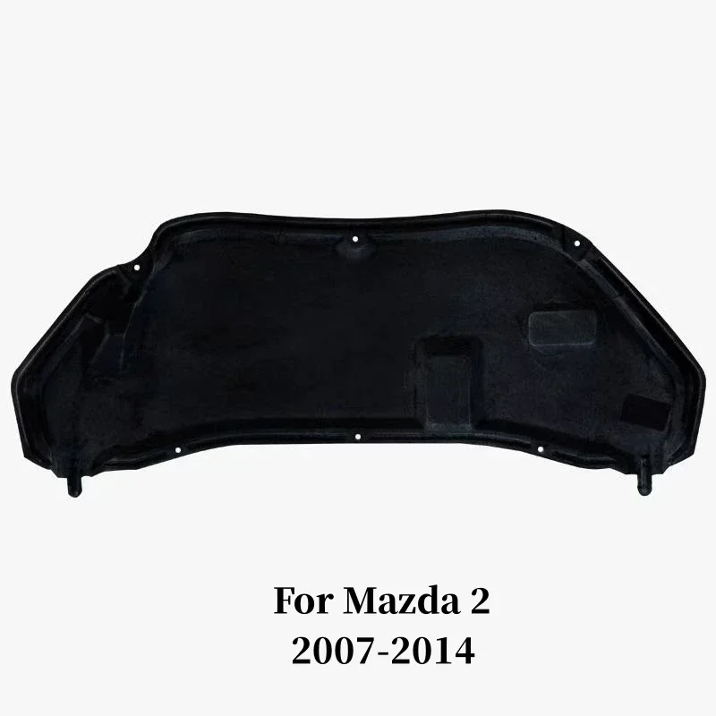 Звукоизоляционный огнестойкий хлопковый коврик для капота двигателя Mazda 2, Mazda 3 (2007, 2014, 2023) – Автоаксессуары