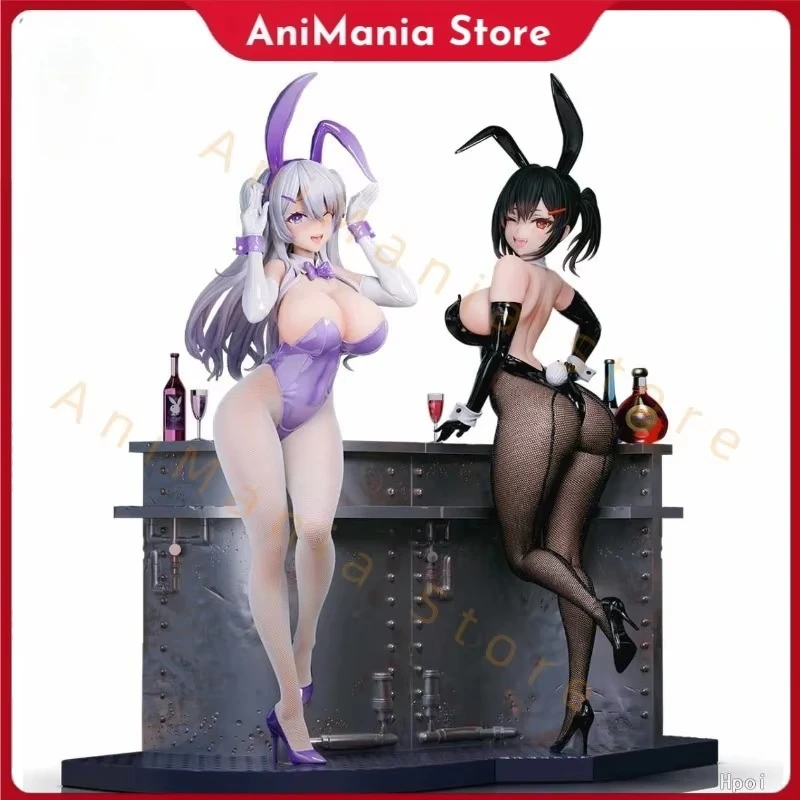 

In Stock Rabbit Girl Rin&Xiya Warm Feel Paint&3D Crystal Eyes&Creative Scene Figure Model Collection Hobby Toy Gift Anime