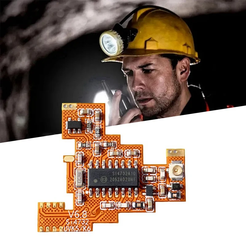 وحدة SI4732 V6.8 FPC + رقاقة 2 متر + مجموعة كابل الكتابة لـ Quansheng K5 K6 على الموجات القصيرة كاملة النطاق/استقبال جانب واحد #6