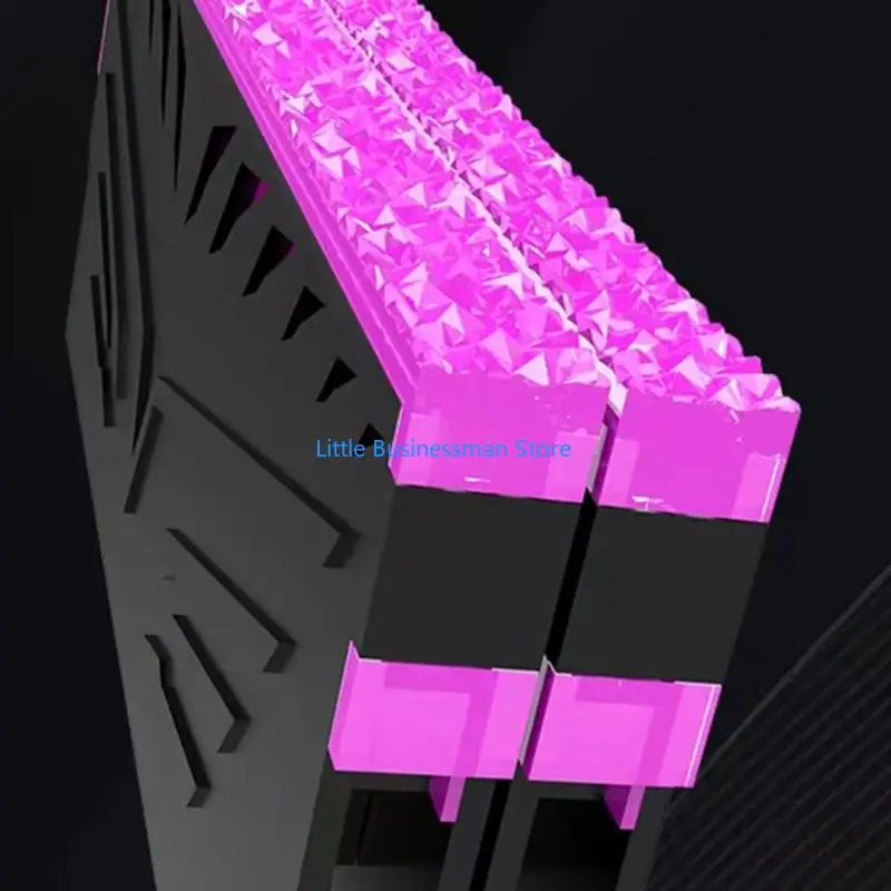 Desktop DIMM Light Coolers Pair with ARGB Diffuser for Tower Build Styling M76A
