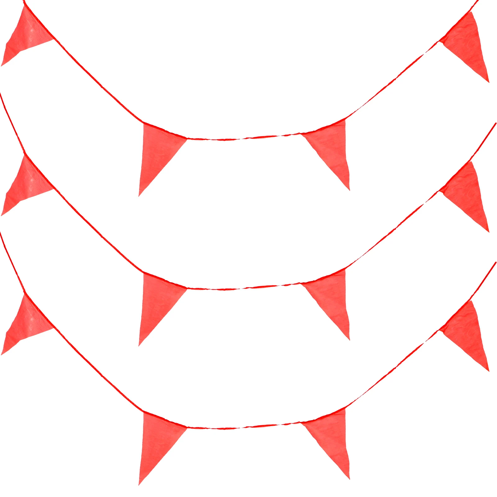 

1 Set Polyester Triangle Bunting Banner Party Wedding Birthday Decor Hanging Flags Background Layout Celebration Carnival Bridal