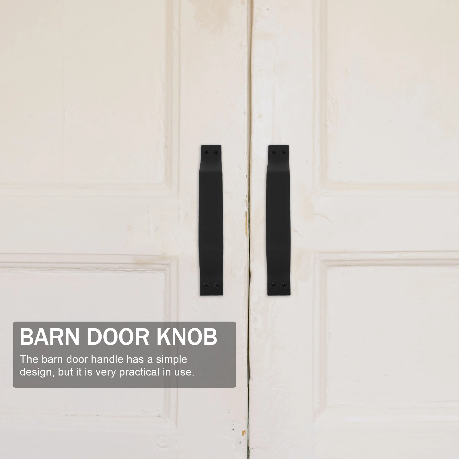 

Door Handle Polished For Interior Exterior Doors Sliding Gate Garage Shed Closet Kitchen Gate Door Handle Hardware