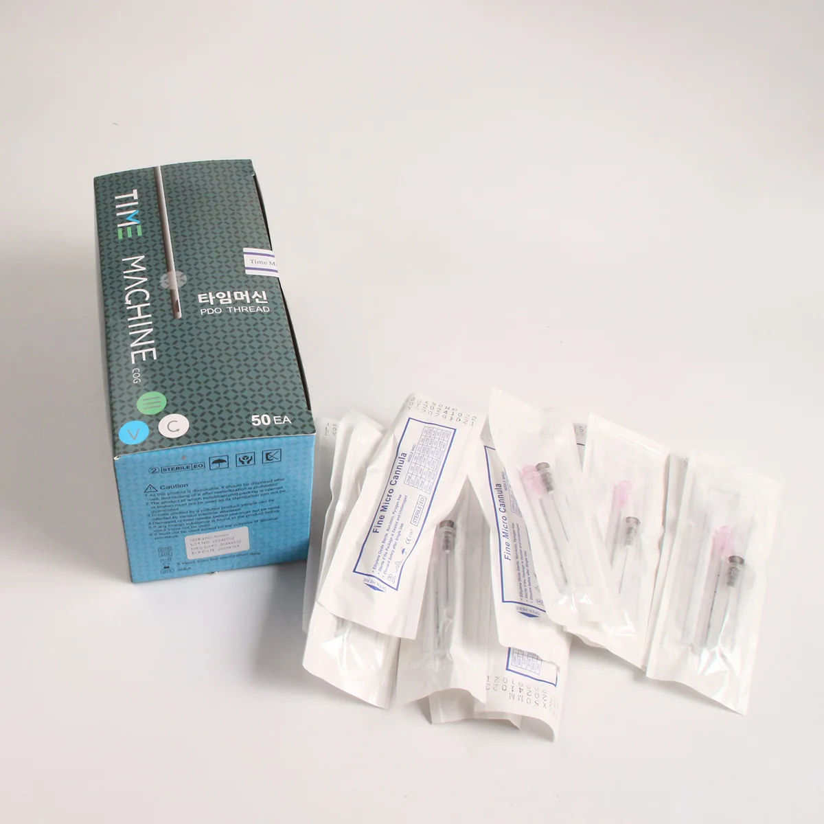 

50pcs/box Disposable Blunt-Tip Cannula Micro Needle 18G 50mm 70mm For Body Piercing Filler Syringe