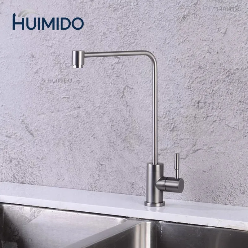 Pure Water Filter Faucet Kitchen Single Cold Drinking Water Tap Full Copper Tea Machine 2 Way