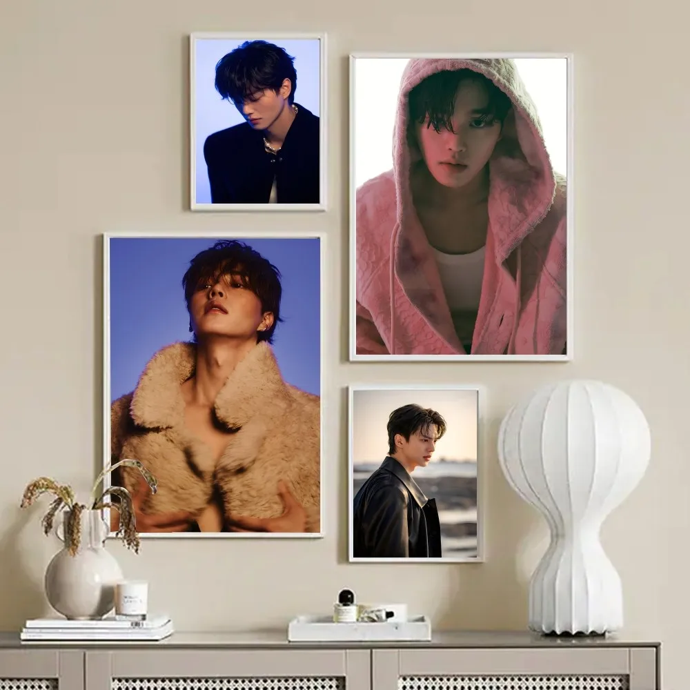 Korean Actor S-Song K-Kang Posters Stickers Living Room Bedroom Entrance Cafe Wall Art Decoration Painting Room Decor