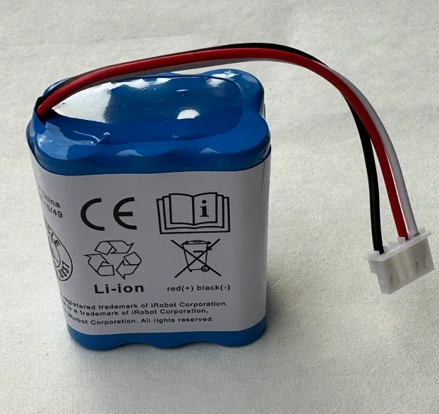 7.4V 3500mAh Battery Rechargeable Battery for IRobot Braava 380T 380 381 Mint 5200 5200C Accessories Replacement Bateria