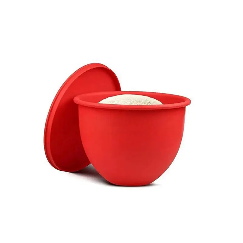 Retail 3X Silicone Bowl Liners For Kitchenaid Tilt-Head 5 QT Mixers Liners With Lids Kitchen Blender Accessories Red