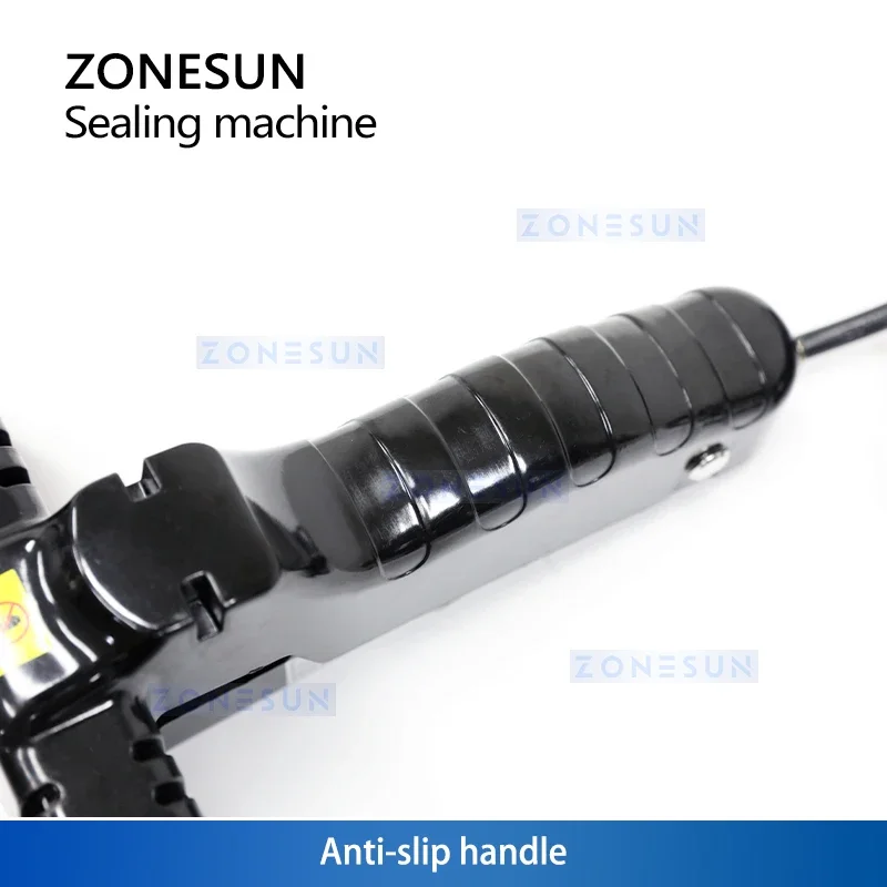 

ZONESUN ZS-BS146 Handheld Crimp Heat Bag Sealer for Plastic Portable Bag