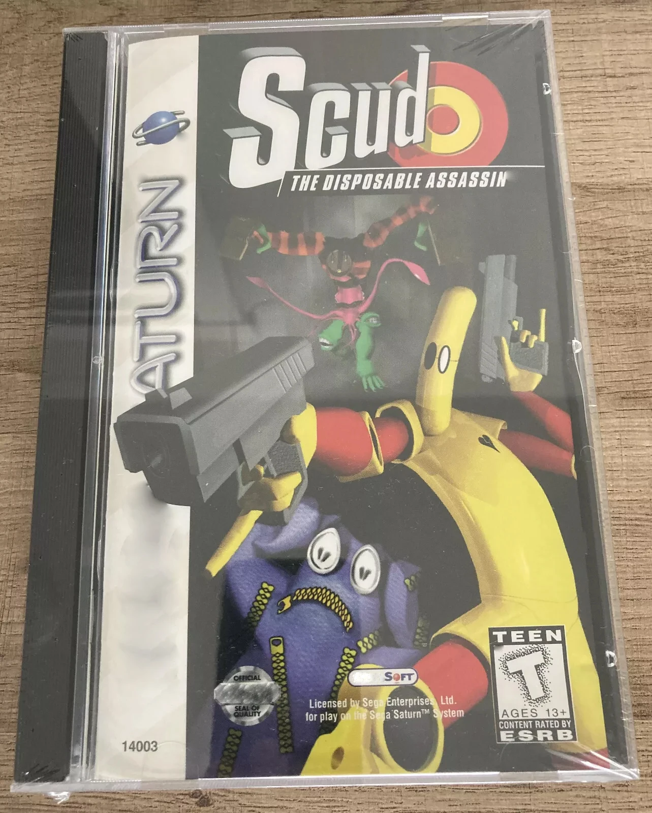 

Saturn Copy Disc Game Scud the disposable assassin Unlock SS Console Game Optical Drive Retro Video Direct Reading Game