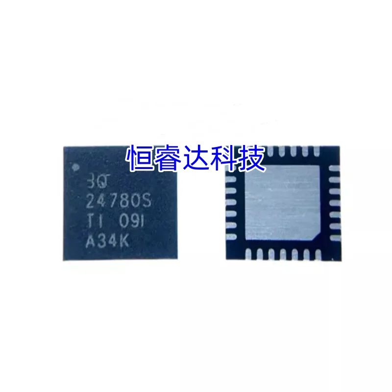 

2 шт./лот, 100% новый набор микросхем 24780S BQ24780S XQ24780S 24780 BQ24780 BQ24780RUYR PQ24780 QFN-28